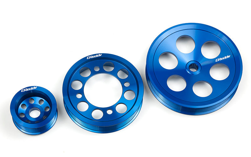 ALUMINUM PULLEY KIT 2JZ/1JZ (JZA80/JZX161/late JZZ30) - (13512102)